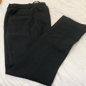 Black 70% wool Ralph Lauren boot leg Black pants trousers size 6